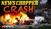 NEWS CHOPPER CRASH: A helicopter for KOMO-TV in Seattle smashes into building killing at least 2 people
