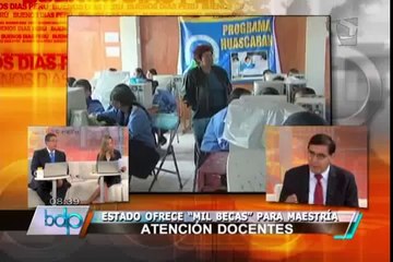 Tải video: Más de 1200 profesores recibirán becas para estudiar en prestigiosas universidades