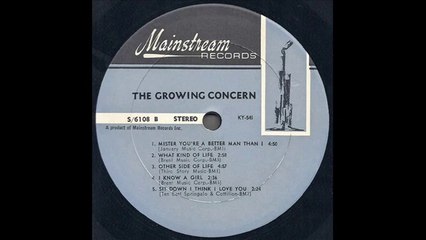 The Growing Concern  @ Sit Down I Think I Love You