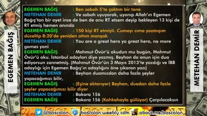 Erdoganın Prensi Egemen Bagis Kuran ile Dalga Geciyor