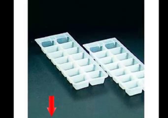 CUBETAS DE HIELO LIMPIAS