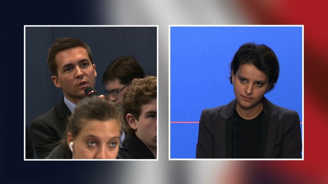Point de presse de Najat Vallaud-Belkacem à l'issue du Conseil des ministres du 19 mars 2014