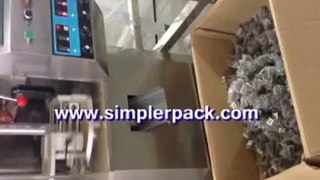 tea bag with label and envelope outside,Nylon triangle teabag packing machine