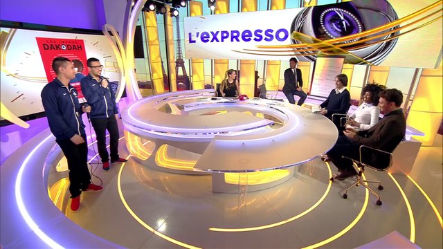 Odah & Dako en impro sur BeIN Sports avec Robert Pirès et Inna Modja
