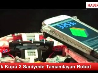 Küpü 3,2 Saniyede Çözdü