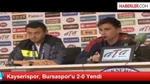 Kayserispor, Bursaspor'u 2-0 Yendi