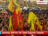 Demirtaş: BDP'nin Tek Talebi Özgürlük Talebidir