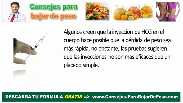 ¿Funcionan las inyecciones para adelgazar?: Las inyecciones de HCG y de vitamina B12