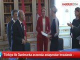 Türkiye ile Danimarka arasında anlaşmalar imzalandı -