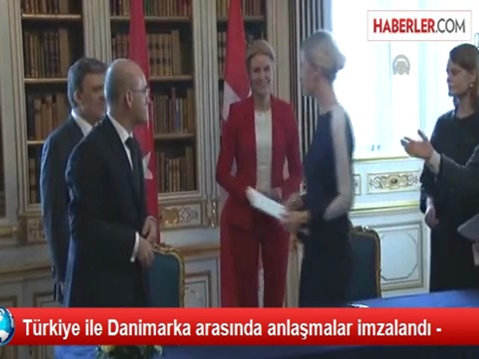 Türkiye ile Danimarka arasında anlaşmalar imzalandı -