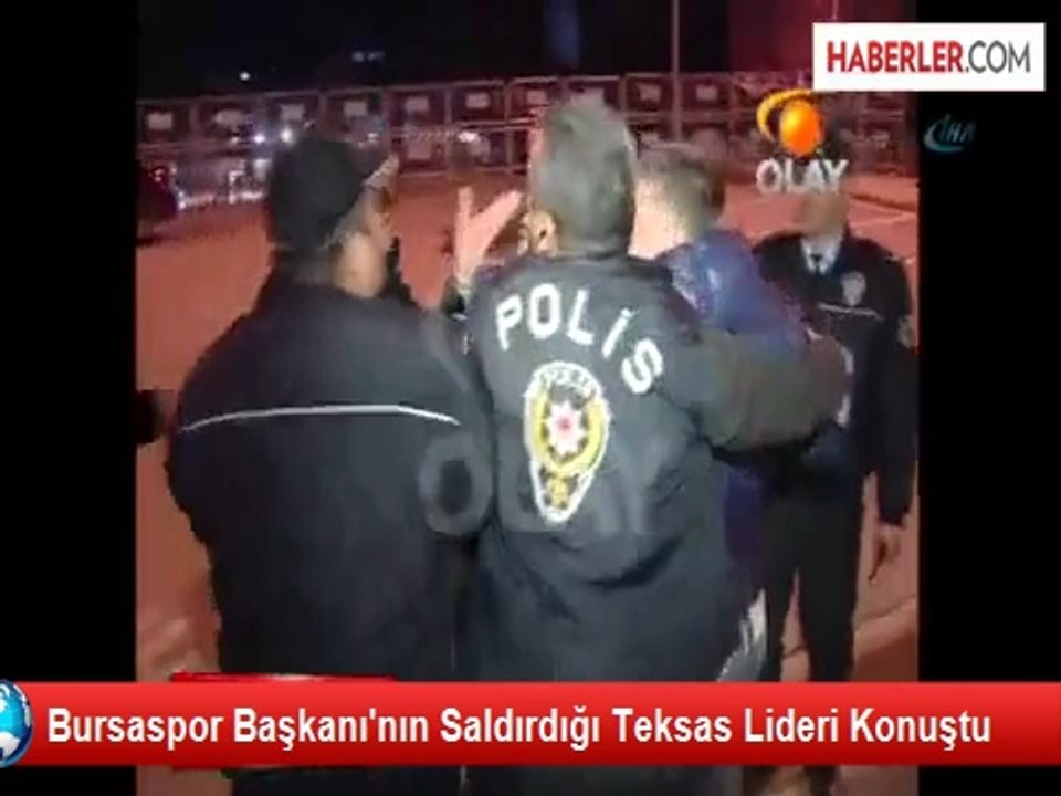 Bursaspor Başkanı'nın Saldırdığı Teksas Lideri Konuştu