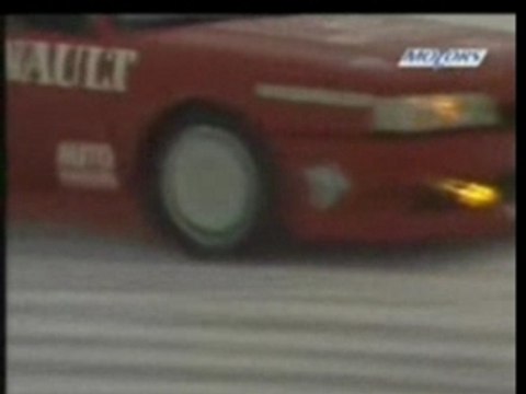 Renault 21 2L Turbo 240kmh sur glace