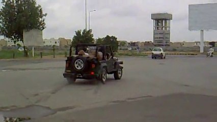Drifting On A Wrangler, Lahore