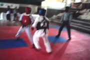 Shaheem Sparring 1 at FKS Taekwondo championship