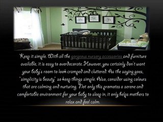 What to Consider When Designing Baby's Room and Choosing Nursery Decor