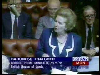 Margaret Thatcher Debates A Russian Spy