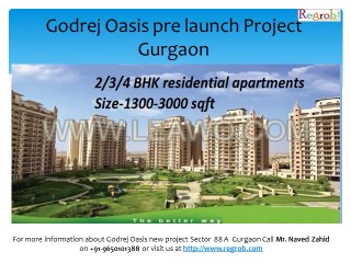 Godrej Prelaunch Project Sector- 88 A Gurgaon
