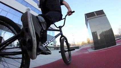 Michal Smelko riding for FEDERAL BIKES - BMX Street
