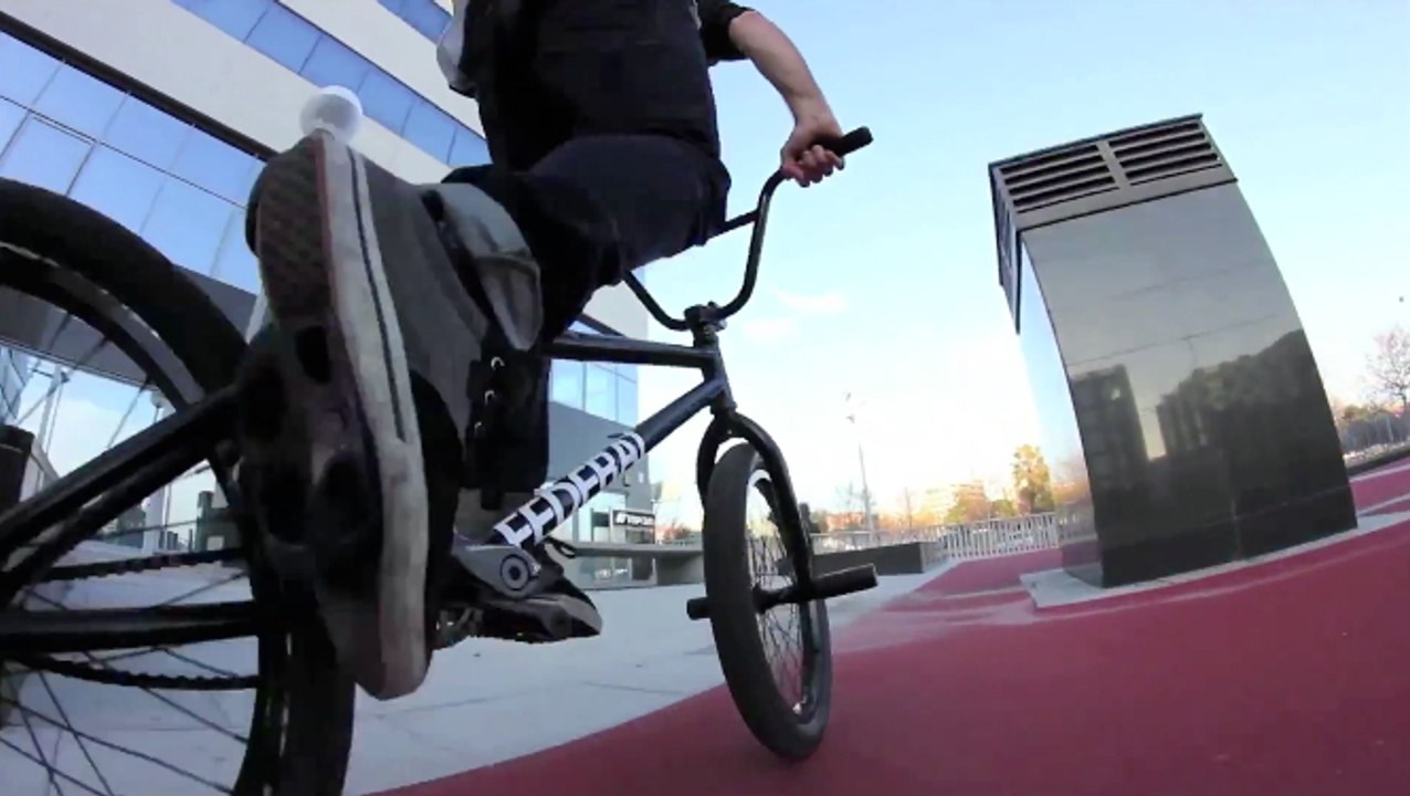 Michal Smelko riding for FEDERAL BIKES - BMX Street