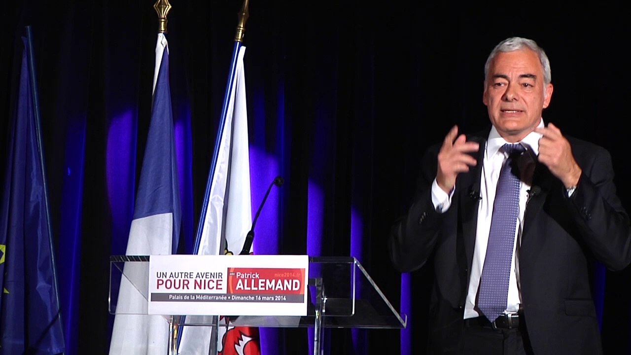 Patrick Allemand - Meeting du 16 mars - Palais de la Méditerranée