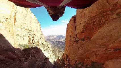Marshall Miller Flies Through A Narrow Canyon by GoPro
