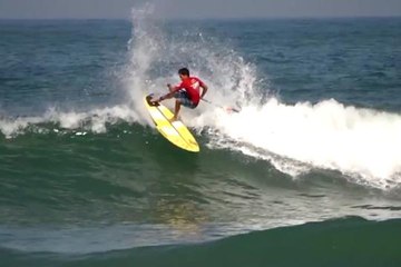 Kai Lenny pumped for Brazil and Abu Dhabi - SUP