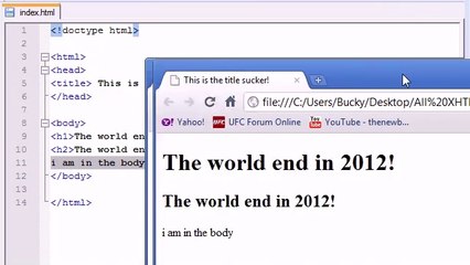 XHTML and CSS Tutorial – 3 – body and headers