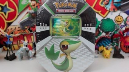 Opening A Pokemon Black & White Snivy 2011 Collectors Tin!