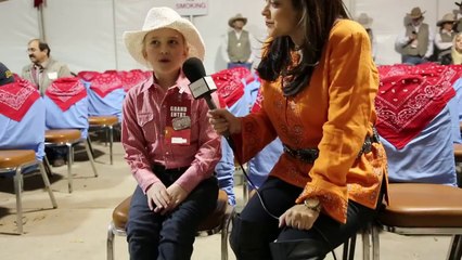 Au Texas, du rodéo pour enfants... sur moutons
