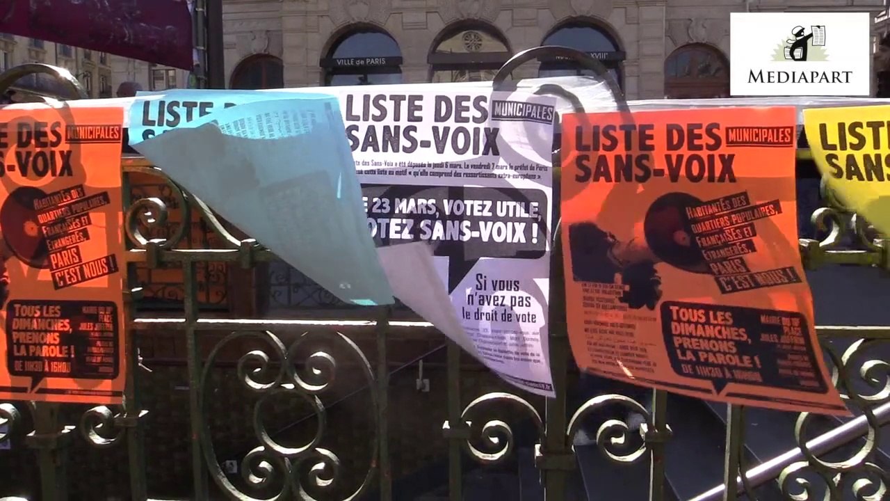 La liste des Sans-Voix