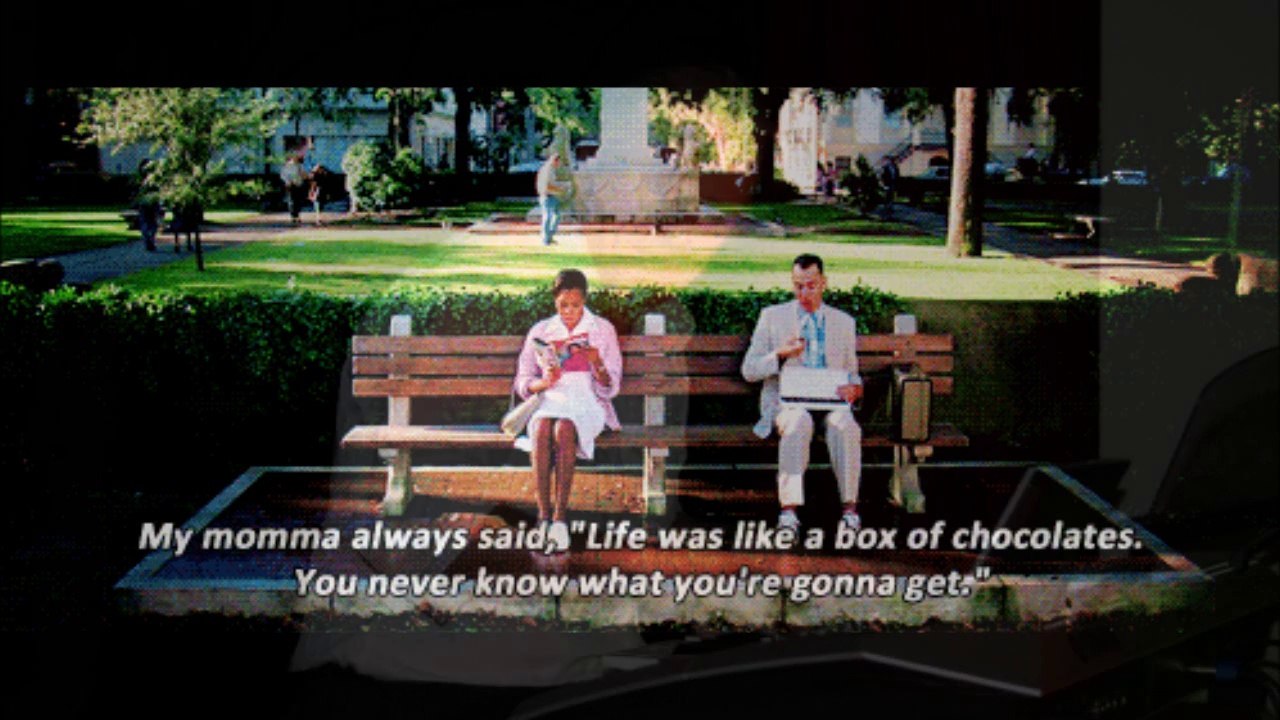 "Forrest Gump" by Patrick Cousin de Haes