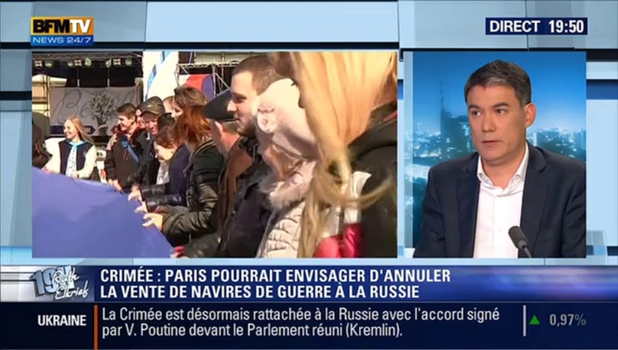 18/03/2014 : Olivier Faure invité du "Face-à-face" sur BFM TV