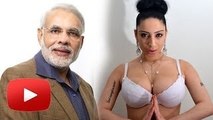 OMG....Porn Star Shanti Dynamite Campaigns For Narendra Modi