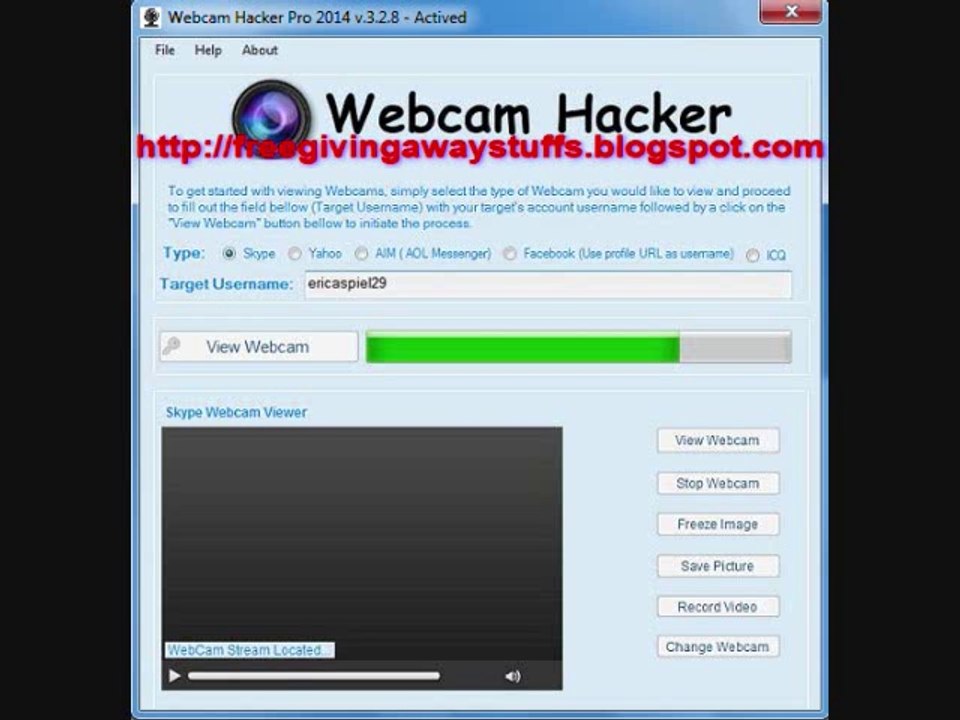 Webcam Hacker Pro 2014 v3.2.8 - video Dailymotion