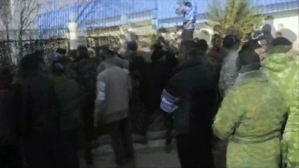 Les forces pro-russes s'emparent du QG de la marine ukrainienne en Crimée