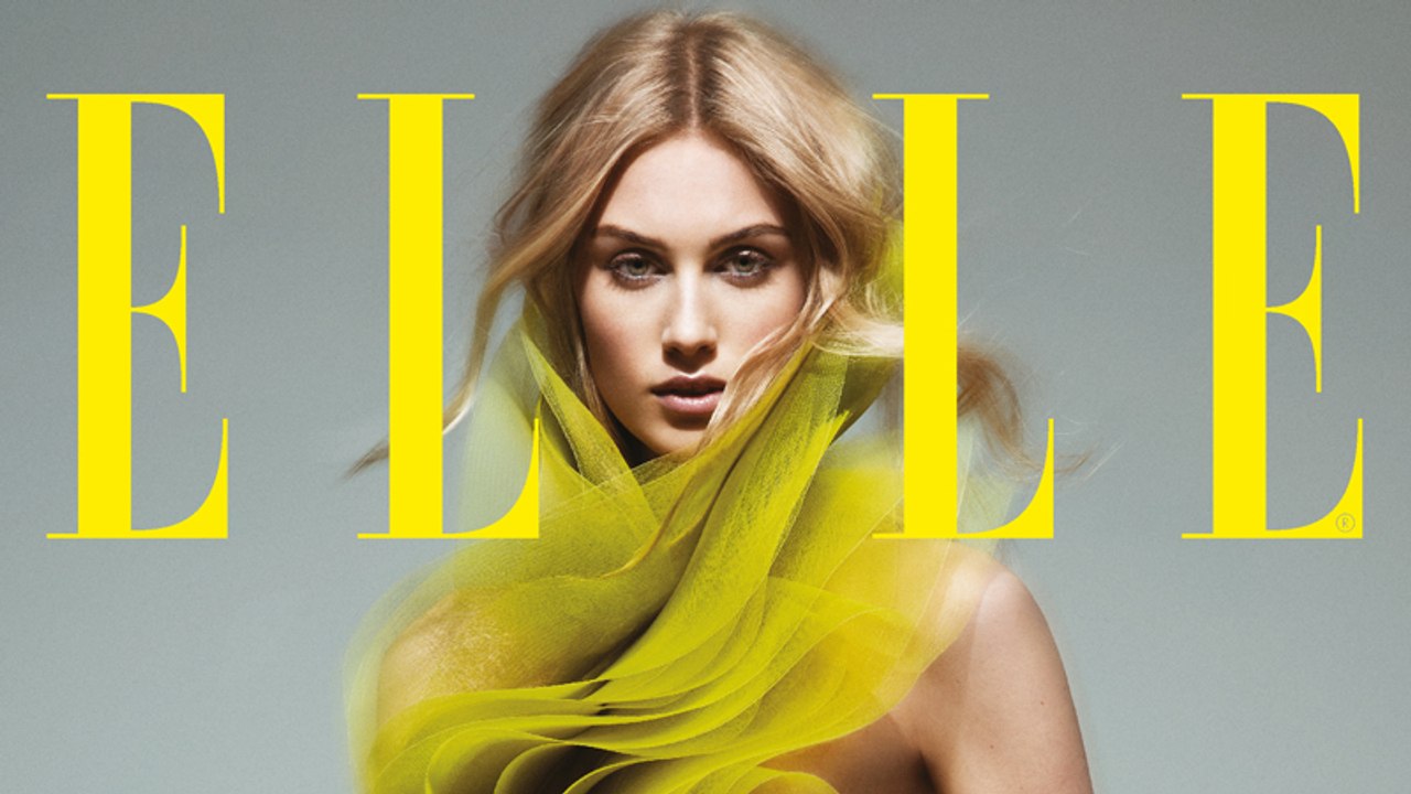 Dauphine McKee by Benjamin Kanarek in The Art of Couture for ELLE