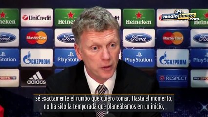 Moyes no ve en riesgo su puesto tras el partido ante el Olympiakos