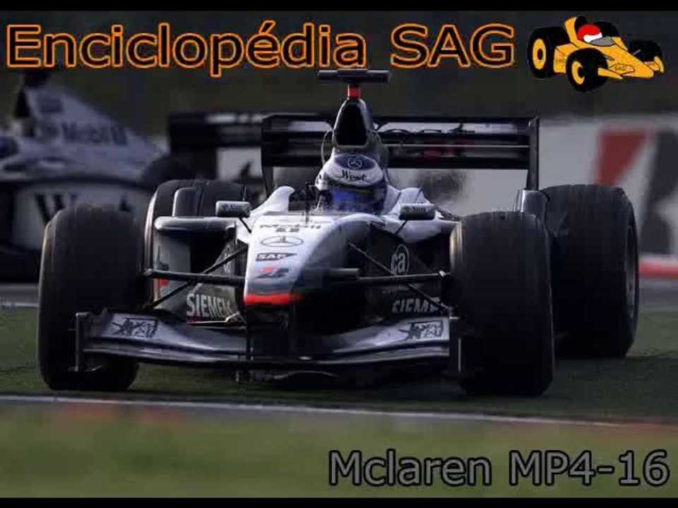 Enciclopédia SAG - Mclaren MP4 16