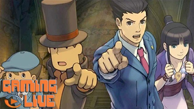 Gaming live Pr. Layton vs Phoenix Wright: Ace Attorney - Enquêtes sorcellerie 3DS