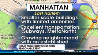 Bruce Eichner on PIX Morning News discusses great NYC neighborhoods with reasonable rent