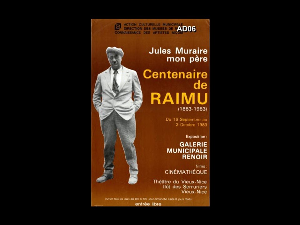 Partie 1 - Hommage à Raimu par Georges Simenon  – Fonds Pierre Ruggiero