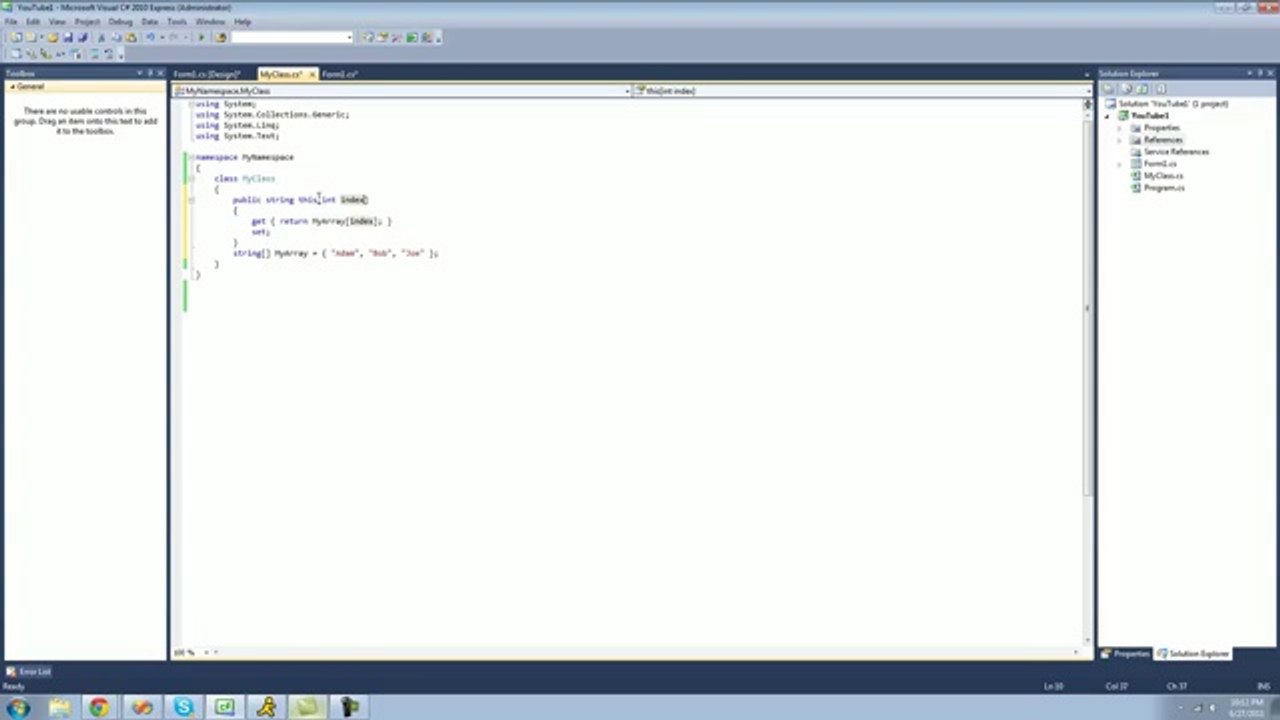 C# Beginners Tutorial (28)
