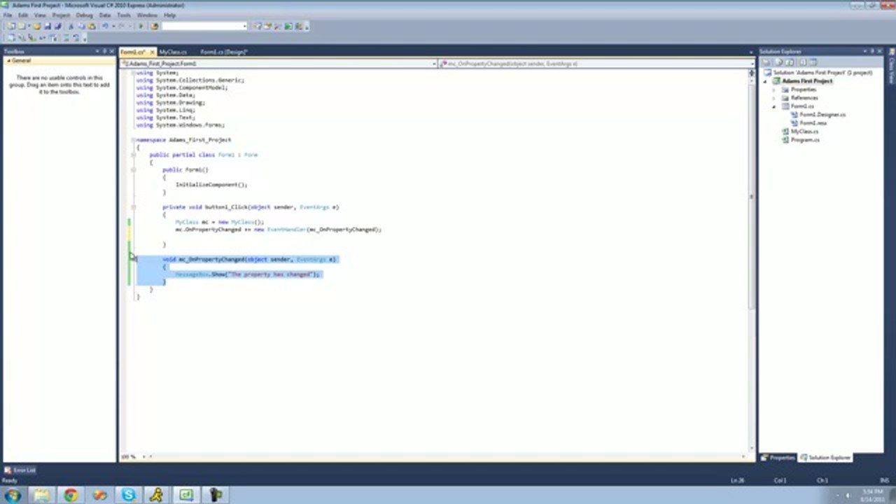C# Beginners Tutorial (33)