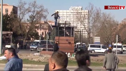 Genelkurmay kavşağında canlı bomba paniği