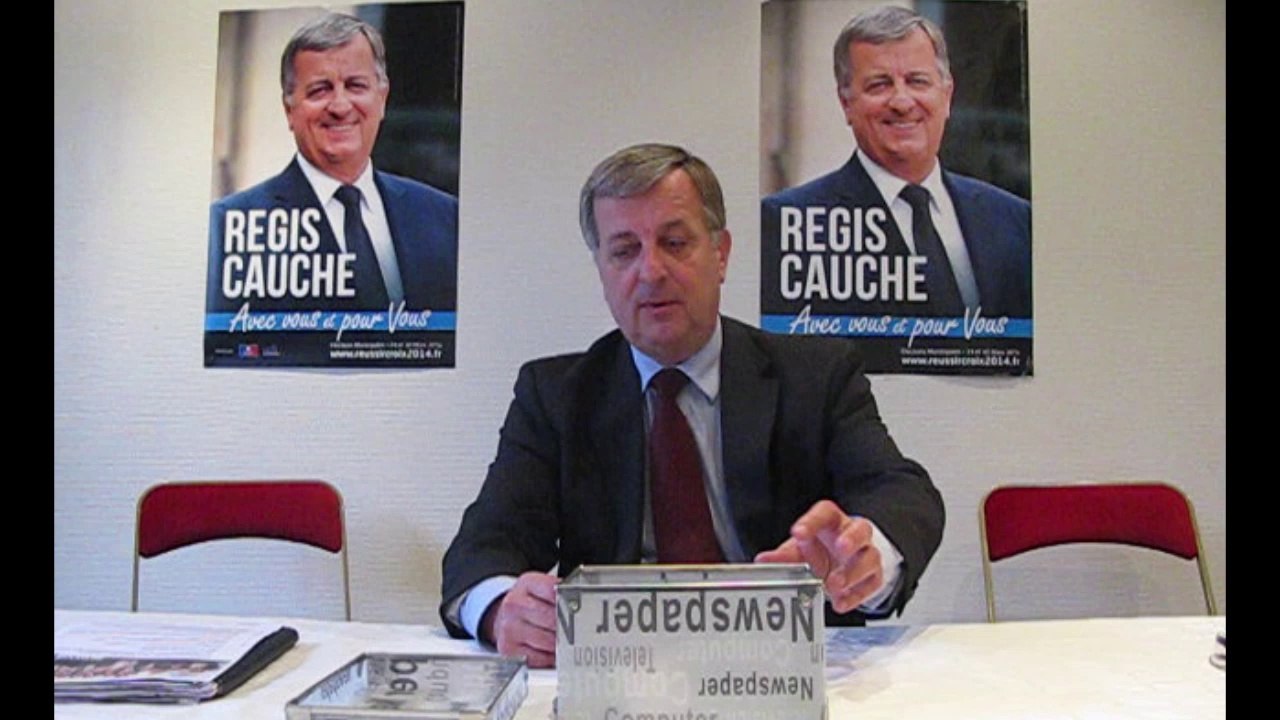 Question piège à Régis Cauche, candidat UMP aux municipales de Croix