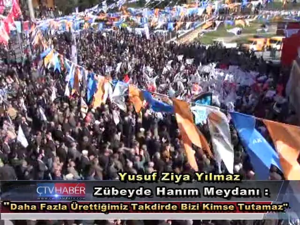 Yusuf Ziya Yılmaz;Daha Fazla Ürettiğimiz Takdirde Bizi Kimse Tutamaz