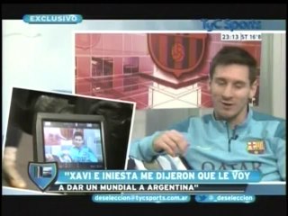 De Selección - Leo Messi - 18 de Marzo de 2014.