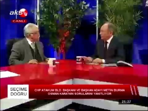 ATAKUM BELEDİYE BAŞKANI METİN BURMA'DAN KAPALI YÜZME HAVUZU AÇIKLAMASI SİYASET GÜNDEMİ/AKS TV