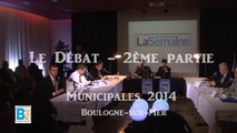 Municipales 2014 à Boulogne-sur-Mer, le Débat 2/6: aménagement du territoire