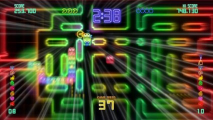 Pac-Man Championship Edition DX+ PC Gameplay - Championship II - Expert Difficulty